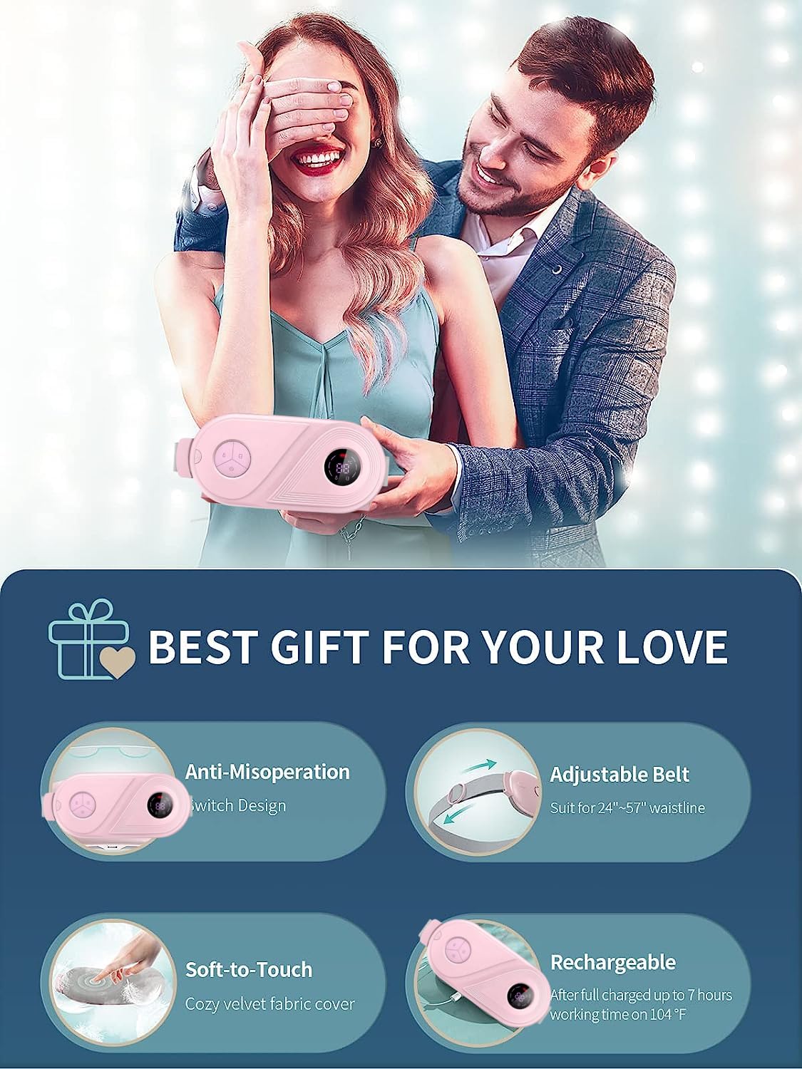 Bliss Belt™ – Lightweight Period Pain Relief Belt