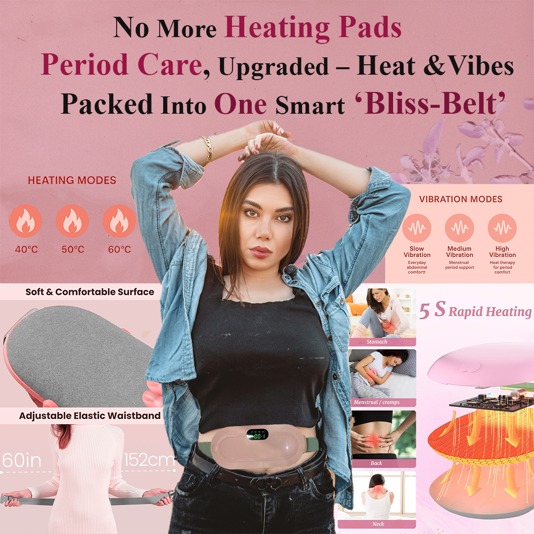 Bliss Belt™ – Lightweight Period Pain Relief Belt
